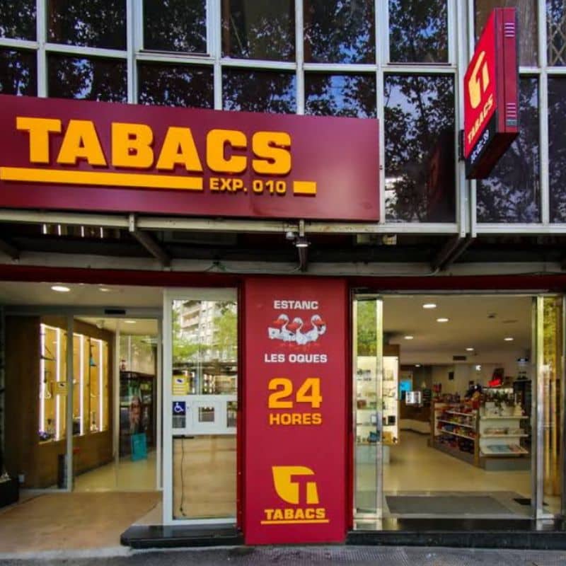 Fotografia fachada estanco Estanco 24 hLes Oques (Reus) 